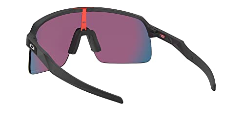 Oakley Men's OO9463A Sutro Lite Low Bridge Fit Rectangular Sunglasses, Matte Black/Prizm Road, 39 mm