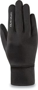 dakine women’s rambler glove liner – black, x-small