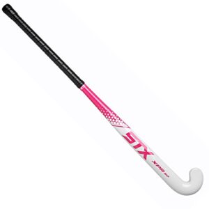 stx xpr 50 field hockey stick 35″ white/pink