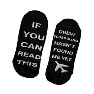 Crew Scheduling... Aviation Themed Airline Uniform | Premium Dress Socks | Aviation Gifts | Pilot Gifts | Single Pair