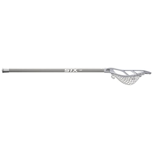 STX Lacrosse Stallion 300 Junior Stick, White/White/Platinum