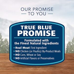 Blue Buffalo Wilderness High Protein, Natural Senior Wet Dog Food, Turkey & Chicken Grill 12.5-oz cans (Pack of 12)