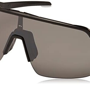 Oakley Men's OO9463 Sutro Lite Rectangular Sunglasses, Matte Black/Prizm Black, 39 mm