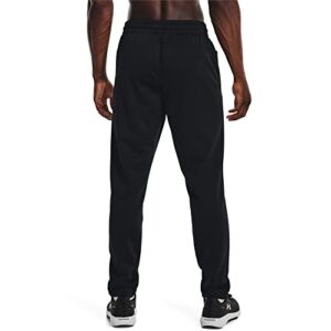 Under Armour Mens ArmourFleece Straight Leg Pant , (001) Black / / Black , Large