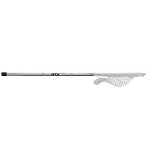 STX Lacrosse Shield 100 Goalie Complete Stick White/White/Platinum