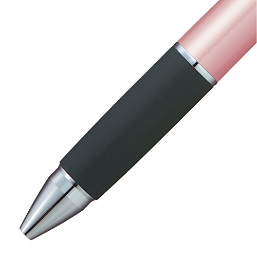 uni Jetstream Multi Function Pen, 4 Color Ballpoint Pen,Light Pink Barrel (MSXE510005.51)