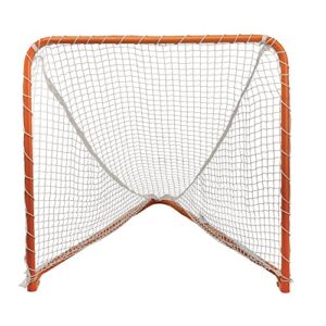 STX Lacrosse Folding Backyard Lacrosse Goal, Orange, 4 x 4-Feet