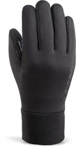 dakine storm liner glove – men’s, black, medium – recreational glove