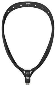 stx lacrosse eclipse 2 unstrung goalie head, black