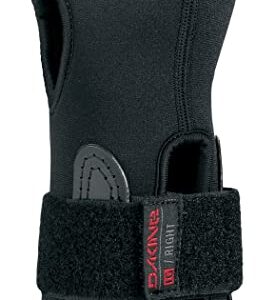 Dakine Mens Wrist Guards Low Profile Wrist Protection, Black, Medium