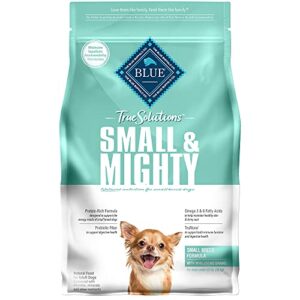 Blue Buffalo True Solutions Small & Mighty Natural Small Breed Adult Dry Dog Food, Chicken 4-lb