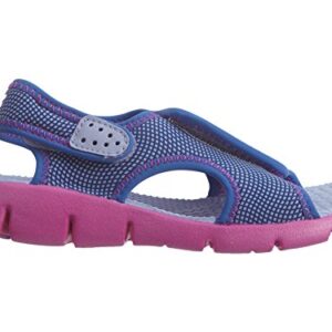 Nike Sunray Adjust 4 Boys (GS/PS) Shoes Hydrangeas/Comet Blue/Pink 386520-504 (3 M US)