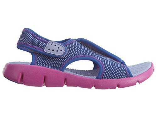 Nike Sunray Adjust 4 Boys (GS/PS) Shoes Hydrangeas/Comet Blue/Pink 386520-504 (3 M US)