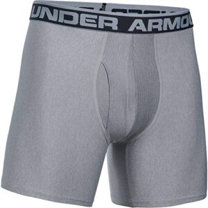 Under Armour Men's Original Series 6-inch Boxerjock Boxer Briefs-2 Pack , Carbon Heather (092)/True Gray Heather , X-Large