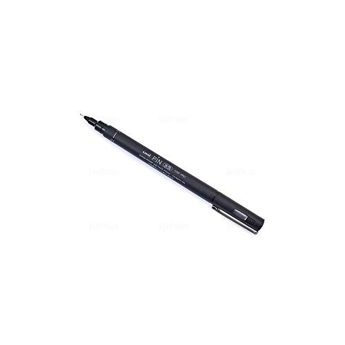 UNI-BALL PIN DRAWING PEN FINELINER ULTRA FINE LINE MARKER 0.3mm BLACK Ink - [Pack of 3]