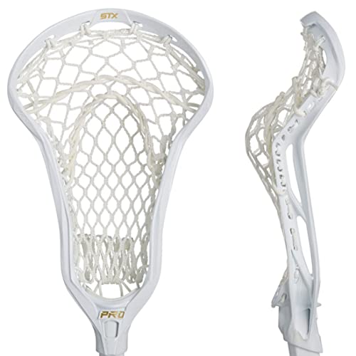 Lacrosse Unlimited STX Crux Pro with Crux Mesh 2.0 Women's Complete Stick (White)