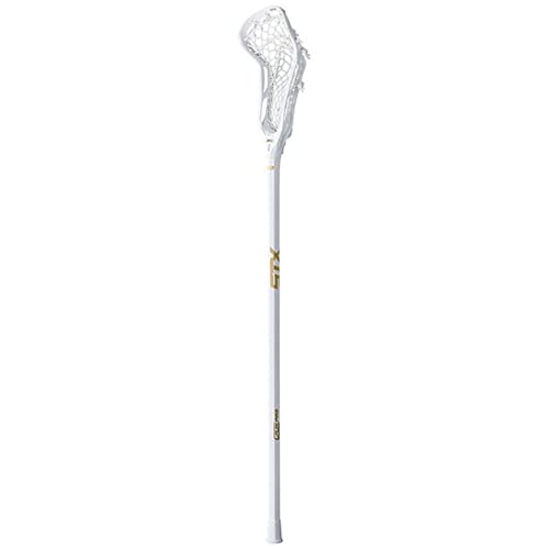 Lacrosse Unlimited STX Crux Pro with Crux Mesh 2.0 Women's Complete Stick (White)