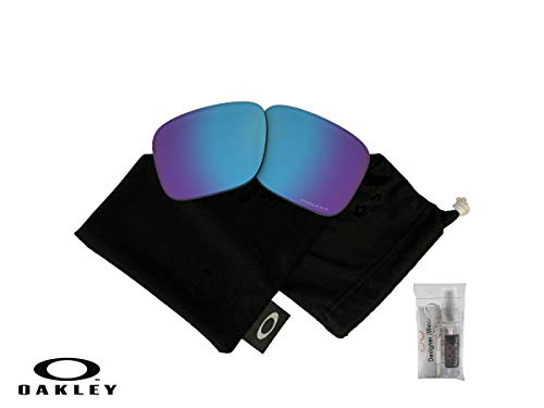 Oakley Original Holbrook OO9102 PRIZM Sapphire Replacement Lenses For Men For Women+BUNDLE Microfiber Cloth Bag