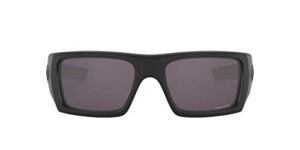 oakley men’s standard issue det cord infinite hero collection sunglasses,os,matte black/prizm grey