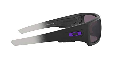 Oakley Men's Standard Issue Det Cord Infinite Hero Collection Sunglasses,OS,Matte Black/Prizm Grey