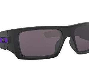 Oakley Men's Standard Issue Det Cord Infinite Hero Collection Sunglasses,OS,Matte Black/Prizm Grey