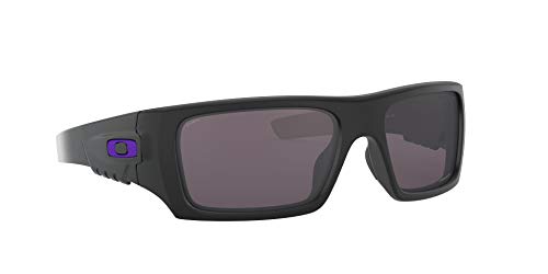 Oakley Men's Standard Issue Det Cord Infinite Hero Collection Sunglasses,OS,Matte Black/Prizm Grey