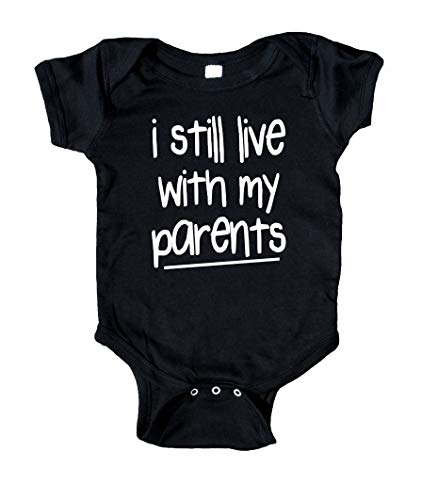 Sunray Clothing I Still Live with My Parents Baby Onesie Girl Boy Gray