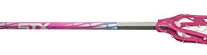 STX Lacrosse Fortress 100 Complete Stick with Crux Mesh Pocket Punch