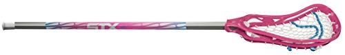 STX Lacrosse Fortress 100 Complete Stick with Crux Mesh Pocket Punch