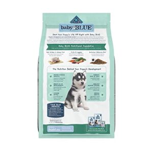 Blue Buffalo Baby Blue Healthy Growth Formula Grain Free High Protein, Natural Puppy Dry Dog Food, Chicken and Pea Recipe 4-lb