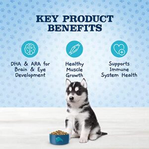 Blue Buffalo Baby Blue Healthy Growth Formula Grain Free High Protein, Natural Puppy Dry Dog Food, Chicken and Pea Recipe 4-lb