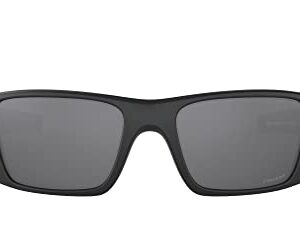 Oakley SI Men's OO9096 Fuel Cell Rectangular Sunglasses, Matte Black/Prizm Black Polarized, 60 mm