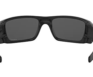 Oakley SI Men's OO9096 Fuel Cell Rectangular Sunglasses, Matte Black/Prizm Black Polarized, 60 mm