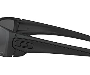 Oakley SI Men's OO9096 Fuel Cell Rectangular Sunglasses, Matte Black/Prizm Black Polarized, 60 mm