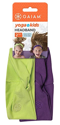 Gaiam Kids Yoga Headbands (Pack of 2), Assorted Colors