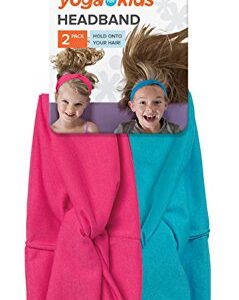 Gaiam Kids Yoga Headbands (Pack of 2), Assorted Colors