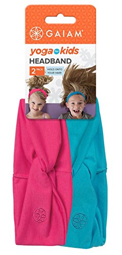 Gaiam Kids Yoga Headbands (Pack of 2), Assorted Colors