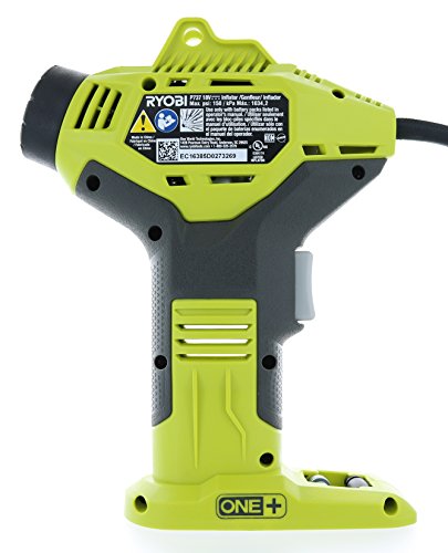 RYOBI P737 18-Volt ONE+ Portable Cordless Power Inflator for Tires (Battery Not Included, Power Tool Only)