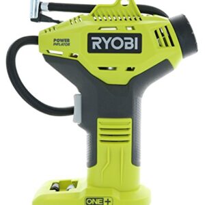 RYOBI P737 18-Volt ONE+ Portable Cordless Power Inflator for Tires (Battery Not Included, Power Tool Only)