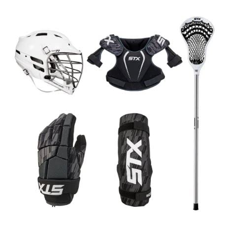 STX Stallion 75 5-Piece Youth Lacrosse Starter Set (CPV-R Helmet)