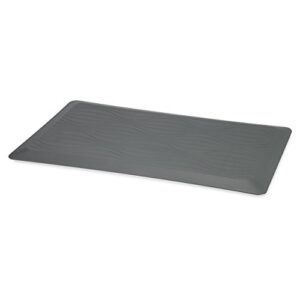 gaiam anti-fatigue non-slip comfort floor mat for standing desks in office and workstations or home use (kitchen, bathroom)