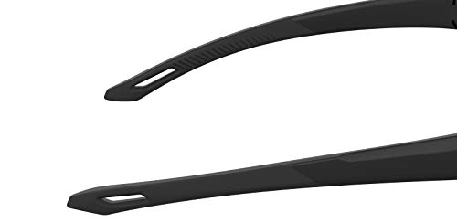 Under Armour UA 0001/G/S Special Shape Sunglasses, Matte Black/Grey, 72mm, 10mm