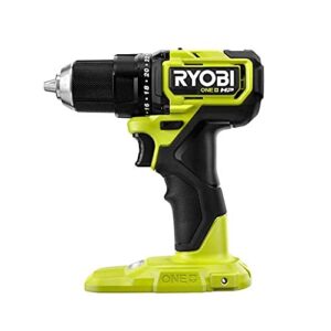 ryobi one+ hp 18v cordless compact brushless 1/2″ drill/driver psbdd01 (tool only- battery and charger not included)