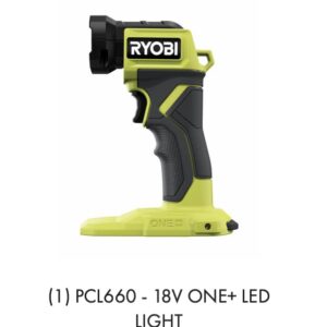 RYOBI PCL660B ONE+ 18V Cordless LED Flash Light (Tool Only)