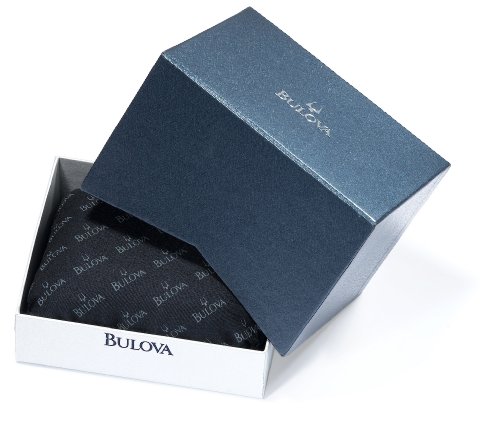 Bulova Men's 97B107 Stainless Steel Bracelet Sunray Dial Watch