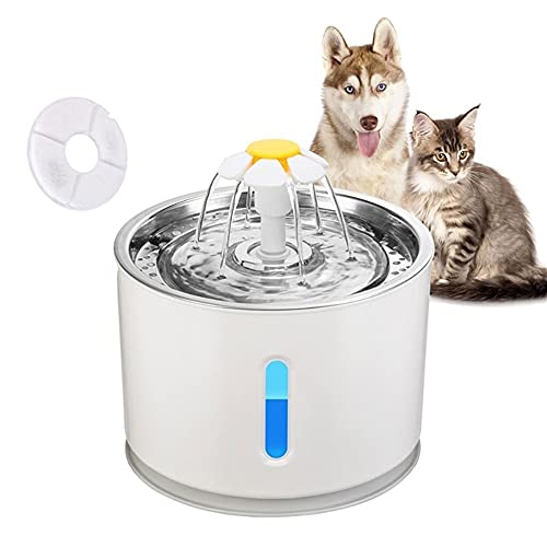 AHEGAS Dog Food Bowl New Electric Automatic Pet Cat and Dog Water Dispenser Water Dispenser Feeder Bowl Pet Water Dispenser Pet Cats and Dogs ( Color : Blue )