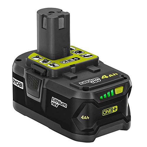 Ryobi P737D 18-Volt ONE+ Cordless High Pressure Inflator with Digital Gauge & 4.0 Ah 18-Volt Lithium-Ion High Capacity Battery (Bulk Packaged)