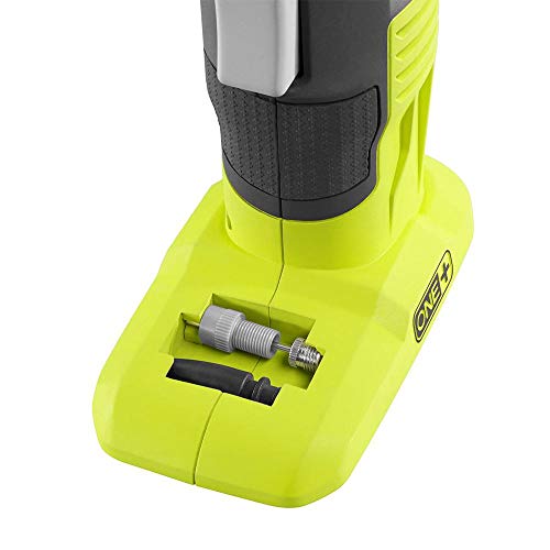 Ryobi P737D 18-Volt ONE+ Cordless High Pressure Inflator with Digital Gauge & 4.0 Ah 18-Volt Lithium-Ion High Capacity Battery (Bulk Packaged)