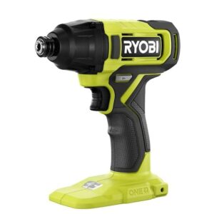 RYOBI ONE+ 18V Cordless 1/4 in. Impact Driver (Tool Only) Green