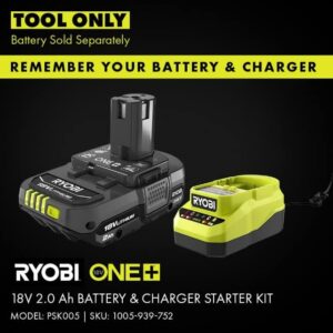 RYOBI ONE+ 18V Cordless 1/4 in. Impact Driver (Tool Only) Green